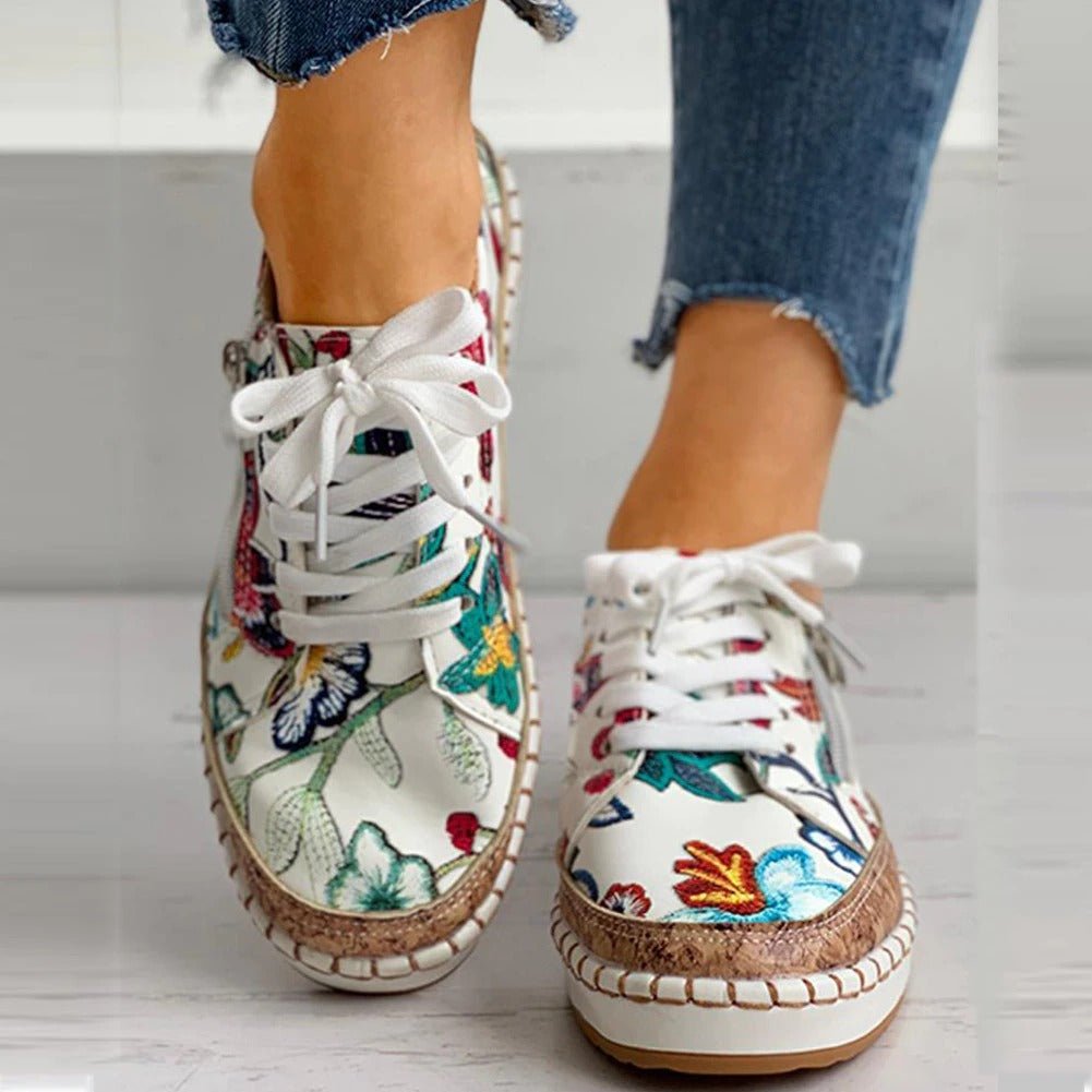 Steplume – Orthopedic Print Sneakers