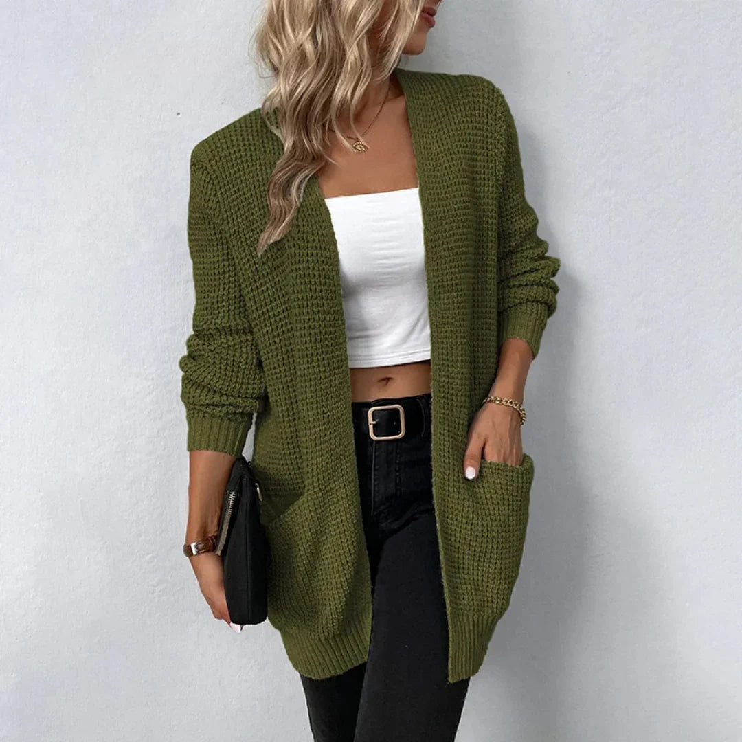 Brianna – Lässige Strickjacke 
