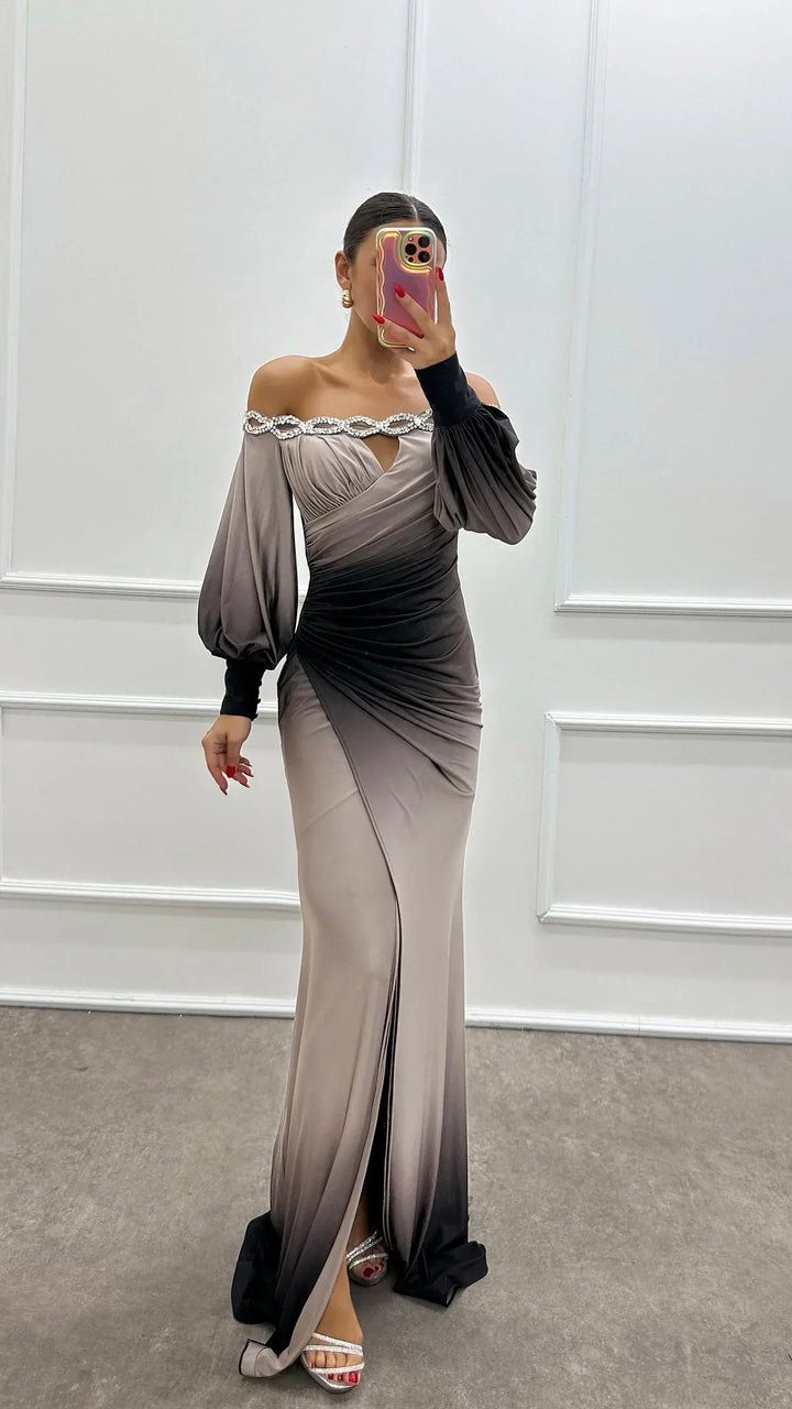 Delia - schulterfreies Kleid