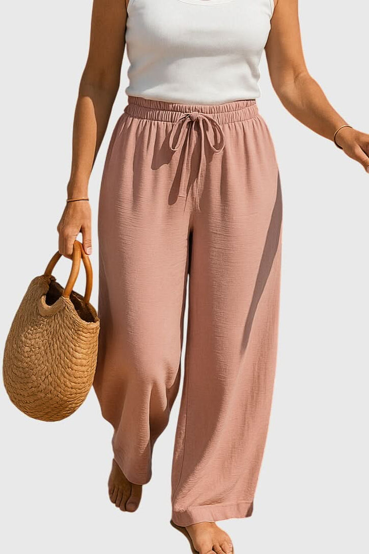 Seraphina | Elegante, hochgeschnittene Hose mit weitem Bein