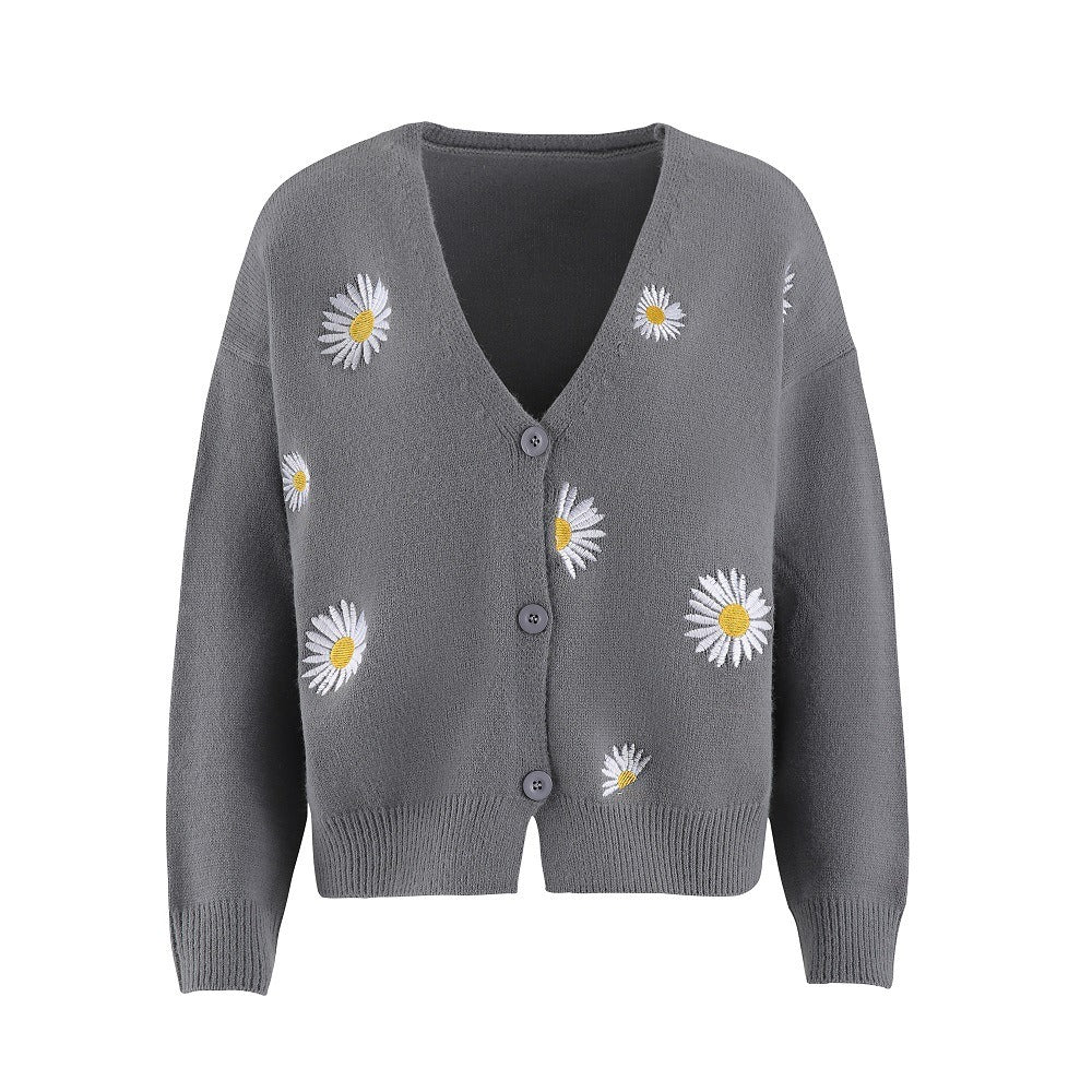 Diana - Cardigan mit Blumenmuster 