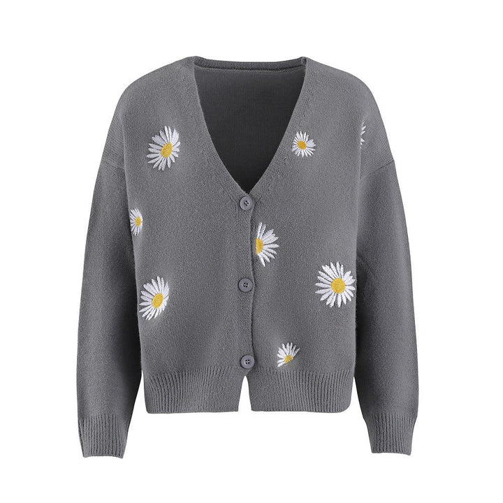 Diana - Cardigan mit Blumenmuster 