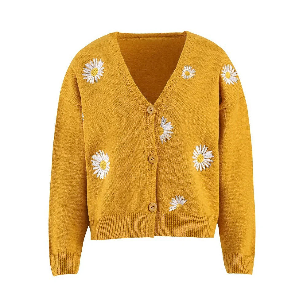Diana - Cardigan mit Blumenmuster 