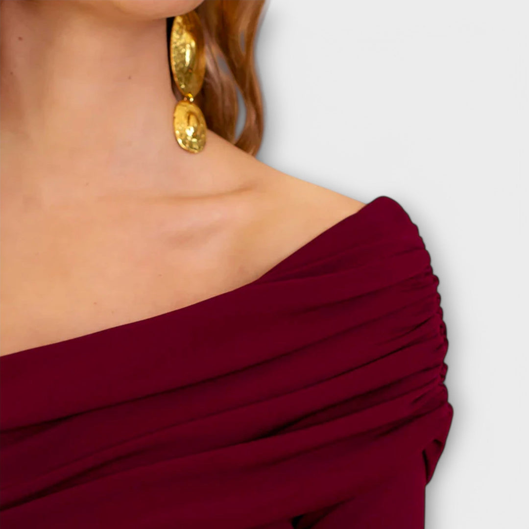 Eleganter One-Shoulder-Jumpsuit