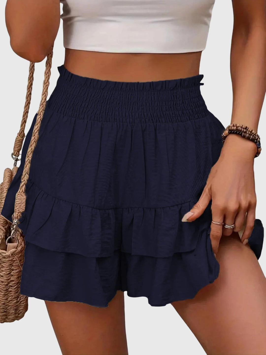 Jane | Weit geschnittener Drapérock