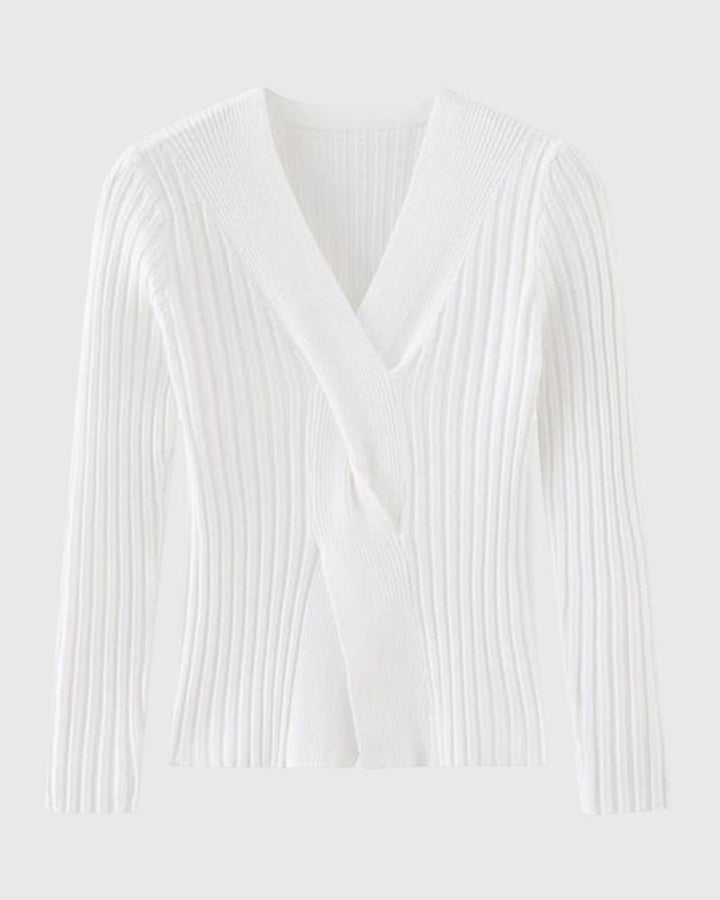 Elegantes Langarm-Top