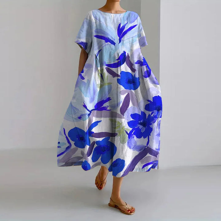 Clare - Effortless Print Dress