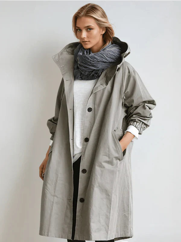 Morgan – Eleganter, wasserdichter Trenchcoat