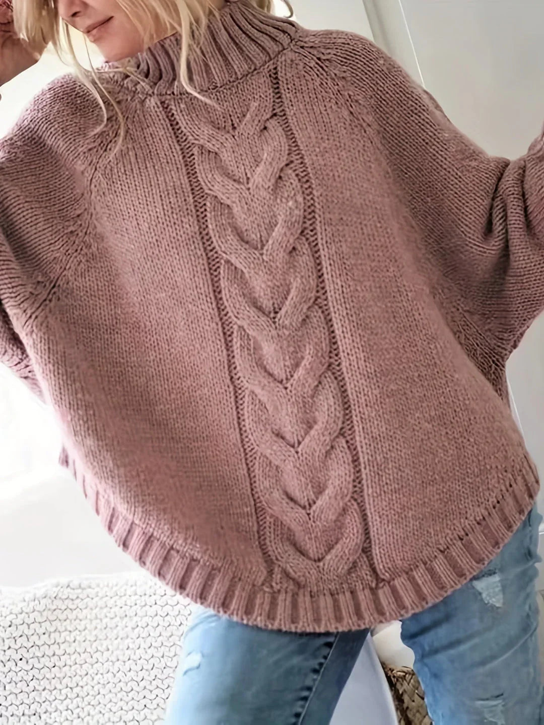 Rabiya - Lässiger, warmer Pullover 